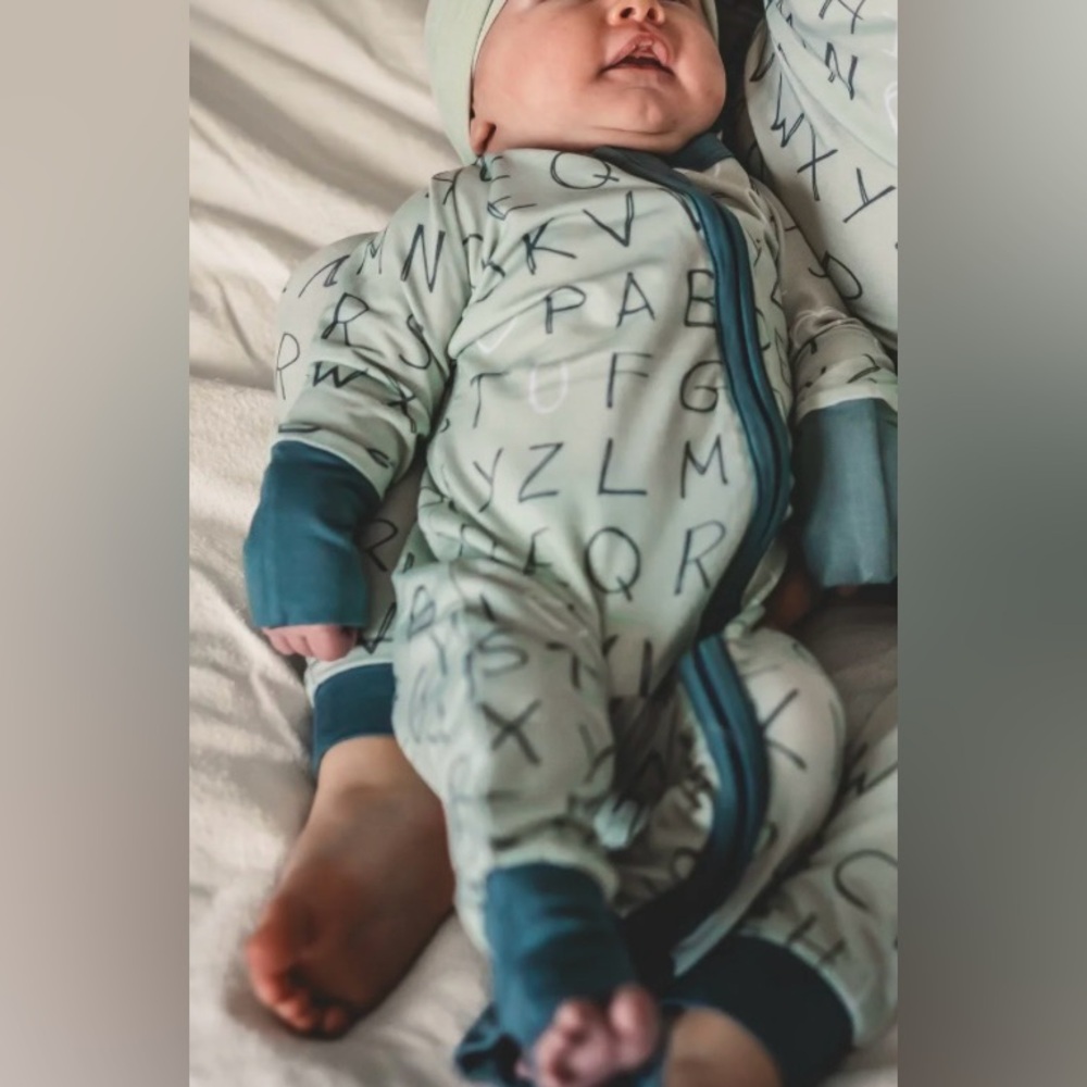 Little Joy Co ABC Bamboo Romper